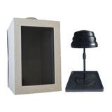 Wig Storage Box with Handle for Closet Organizer Liftable Bracket Travel Box Box 27x27x40.5cm