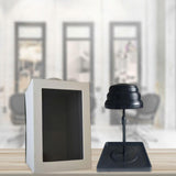 Wig Storage Box with Handle for Closet Organizer Liftable Bracket Travel Box Box 27x27x40.5cm