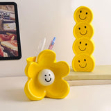 Maxbell Ceramic Pen Holder Modern Makeup Brushes Organizer for Office Desktop School