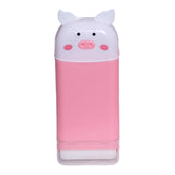 Maxbell Soap Box with Roller Convenient Gifts Container Pink for Camping Laundry Gym