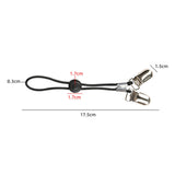 Maxbell 4Pcs Stainless Steel Bed Single Buckles Nonslip for Dorm Room Home Apartment