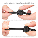 Maxbell 4Pcs Stainless Steel Bed Single Buckles Nonslip for Dorm Room Home Apartment