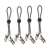 Maxbell 4Pcs Stainless Steel Bed Single Buckles Nonslip for Dorm Room Home Apartment