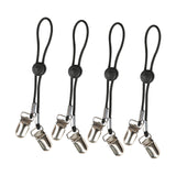 Maxbell 4Pcs Stainless Steel Bed Single Buckles Nonslip for Dorm Room Home Apartment
