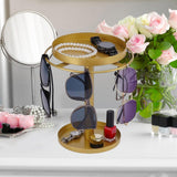 Maxbell Eyeglass Holder Stand Storage Display Entry Rack Rotating Sunglass Organizer