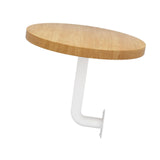 Wall Mounted Table Modern Round Coffee Table for Bedside Small Space Balcony