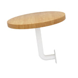 Wall Mounted Table Modern Round Coffee Table for Bedside Small Space Balcony