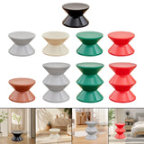 Maxbell Sofa Stool Modern Versatile Shoe Changing Seat for Living Room Doorway Decor 2 Tier Black