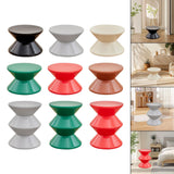 Maxbell Sofa Stool Modern Versatile Shoe Changing Seat for Living Room Doorway Decor 2 Tier Black