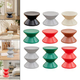 Maxbell Sofa Stool Modern Versatile Shoe Changing Seat for Living Room Doorway Decor 2 Tier Black