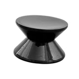 Maxbell Sofa Stool Modern Versatile Shoe Changing Seat for Living Room Doorway Decor 2 Tier Black