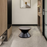 Maxbell Sofa Stool Modern Versatile Shoe Changing Seat for Living Room Doorway Decor 2 Tier Black