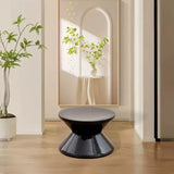 Maxbell Sofa Stool Modern Versatile Shoe Changing Seat for Living Room Doorway Decor 2 Tier Black
