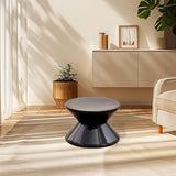 Maxbell Sofa Stool Modern Versatile Shoe Changing Seat for Living Room Doorway Decor 2 Tier Black