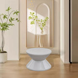 Maxbell Sofa Stool Modern Versatile Shoe Changing Seat for Living Room Doorway Decor 2 Tier Gray