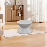 Maxbell Sofa Stool Modern Versatile Shoe Changing Seat for Living Room Doorway Decor 2 Tier Gray