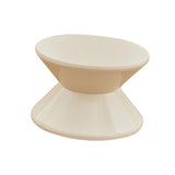 Maxbell Sofa Stool Modern Versatile Shoe Changing Seat for Living Room Doorway Decor 2 Tier White