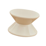 Maxbell Sofa Stool Modern Versatile Shoe Changing Seat for Living Room Doorway Decor 2 Tier White