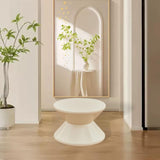 Maxbell Sofa Stool Modern Versatile Shoe Changing Seat for Living Room Doorway Decor 2 Tier White