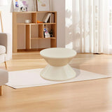 Maxbell Sofa Stool Modern Versatile Shoe Changing Seat for Living Room Doorway Decor 2 Tier White