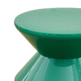 Maxbell Sofa Stool Modern Versatile Shoe Changing Seat for Living Room Doorway Decor 2 Tier Green