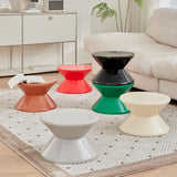 Maxbell Sofa Stool Modern Versatile Shoe Changing Seat for Living Room Doorway Decor 2 Tier Green