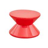 Maxbell Sofa Stool Modern Versatile Shoe Changing Seat for Living Room Doorway Decor 2 Tier Red