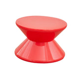 Maxbell Sofa Stool Modern Versatile Shoe Changing Seat for Living Room Doorway Decor 2 Tier Red