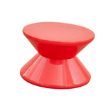 Maxbell Sofa Stool Modern Versatile Shoe Changing Seat for Living Room Doorway Decor 2 Tier Red