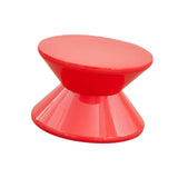Maxbell Sofa Stool Modern Versatile Shoe Changing Seat for Living Room Doorway Decor 2 Tier Red