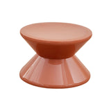 Maxbell Sofa Stool Modern Versatile Shoe Changing Seat for Living Room Doorway Decor 2 Tier Brown