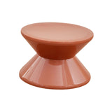 Maxbell Sofa Stool Modern Versatile Shoe Changing Seat for Living Room Doorway Decor 2 Tier Brown