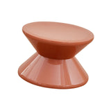 Maxbell Sofa Stool Modern Versatile Shoe Changing Seat for Living Room Doorway Decor 2 Tier Brown