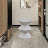 Maxbell Sofa Stool Modern Versatile Shoe Changing Seat for Living Room Doorway Decor 3 Tier Gray