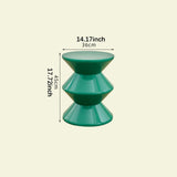 Maxbell Sofa Stool Modern Versatile Shoe Changing Seat for Living Room Doorway Decor 3 Tier Green