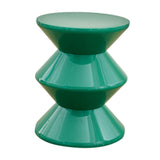 Maxbell Sofa Stool Modern Versatile Shoe Changing Seat for Living Room Doorway Decor 3 Tier Green