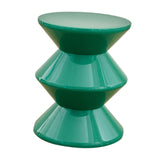 Maxbell Sofa Stool Modern Versatile Shoe Changing Seat for Living Room Doorway Decor 3 Tier Green