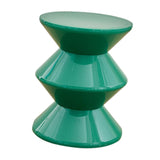 Maxbell Sofa Stool Modern Versatile Shoe Changing Seat for Living Room Doorway Decor 3 Tier Green