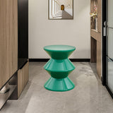 Maxbell Sofa Stool Modern Versatile Shoe Changing Seat for Living Room Doorway Decor 3 Tier Green