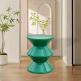 Maxbell Sofa Stool Modern Versatile Shoe Changing Seat for Living Room Doorway Decor 3 Tier Green