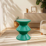 Maxbell Sofa Stool Modern Versatile Shoe Changing Seat for Living Room Doorway Decor 3 Tier Green
