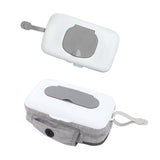 Maxbell Baby Wipe Dispenser Lightweight Portable Container for Cars Bedroom Bathroom 20cmx13cmx3cm