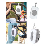 Maxbell Baby Wipe Dispenser Lightweight Portable Container for Cars Bedroom Bathroom 20cmx13cmx3cm