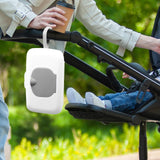 Maxbell Baby Wipe Dispenser Lightweight Portable Container for Cars Bedroom Bathroom 20cmx13cmx3cm