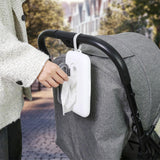 Maxbell Baby Wipe Dispenser Lightweight Portable Container for Cars Bedroom Bathroom 20cmx13cmx3cm