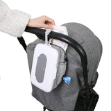 Maxbell Baby Wipe Dispenser Lightweight Portable Container for Cars Bedroom Bathroom 23cmx14.5cmx8cm