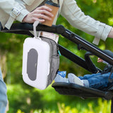 Maxbell Baby Wipe Dispenser Lightweight Portable Container for Cars Bedroom Bathroom 23cmx14.5cmx8cm