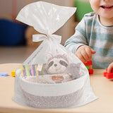 Maxbell Storage Bin Gift Chest Box Garden Living Room Wardrobe Key Woven Gift Basket