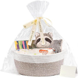 Maxbell Storage Bin Gift Chest Box Garden Living Room Wardrobe Key Woven Gift Basket