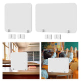 Maxbell Desktop Partition Shield Protective Screen for Call Center Countertop Tables 40x40cm